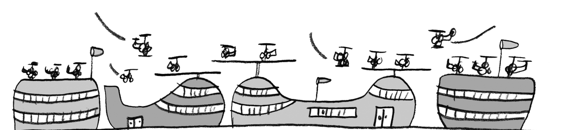 Triplocopter Flight Training Academy